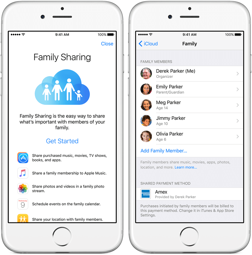 Apple's family makes protecting your kids easier. 